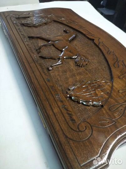 Нарды резные 