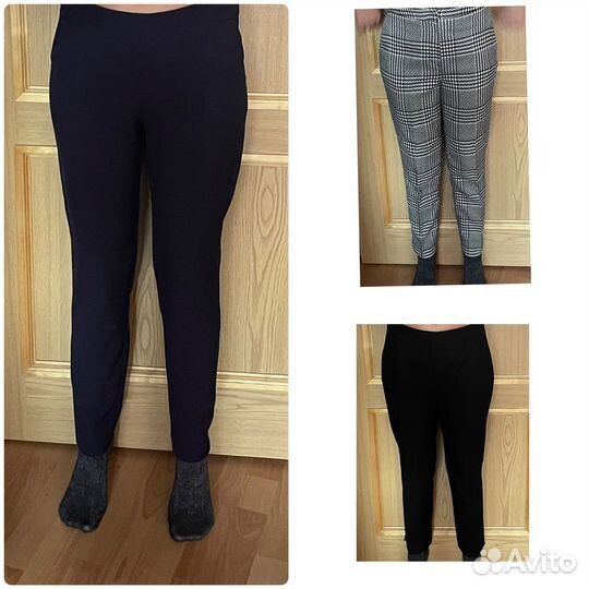 3 пары брюк zara hm S