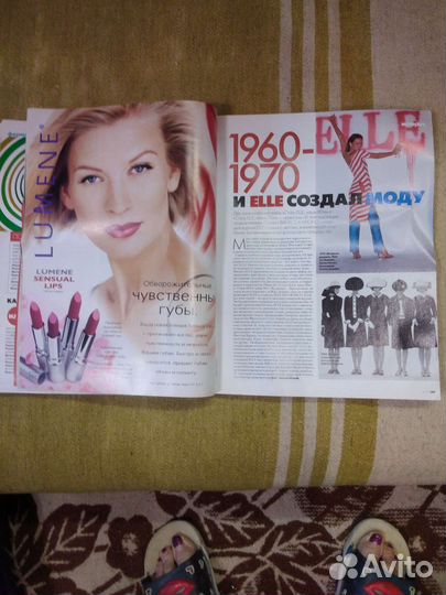 Шикарный журнал elle 580 стр декабрь 2002 г