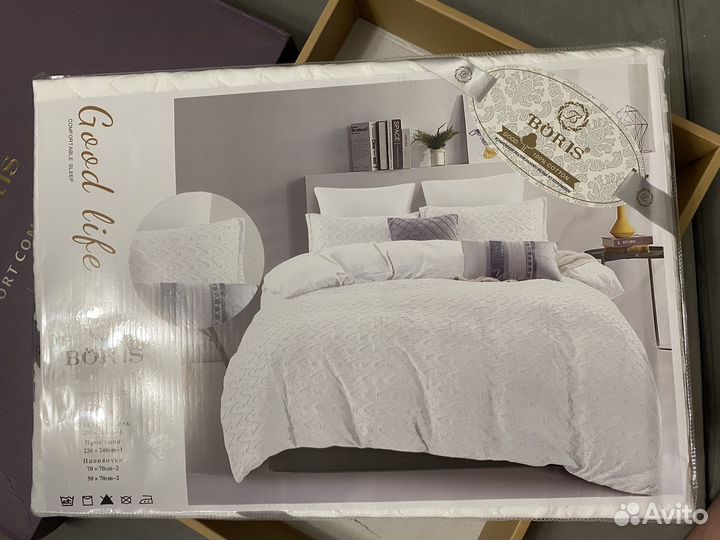 Продам новый комплект постельного белья евро