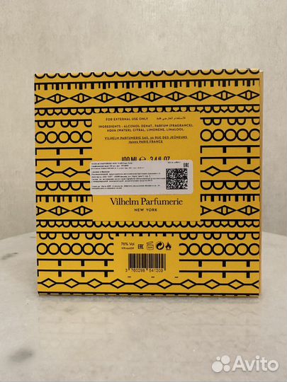 Духи Vilhelm Parfumerie dear polly 100ml