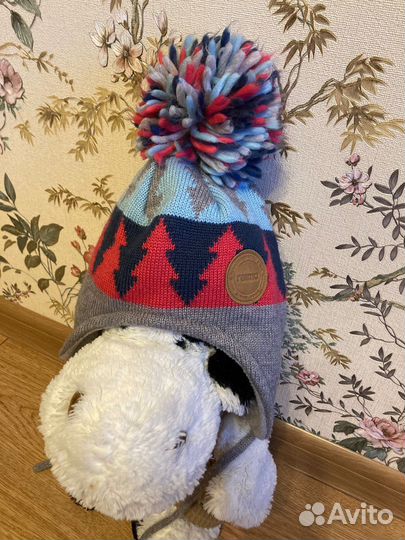Шапка зимняя для девочки Reima 50 размер