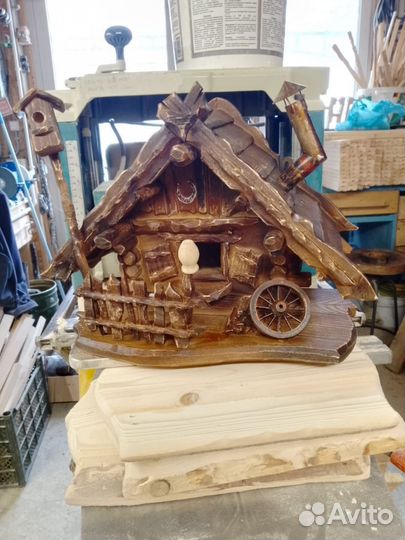 Деревянный домик скворечник