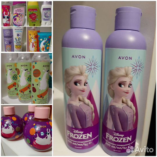 Пены,гели Avon