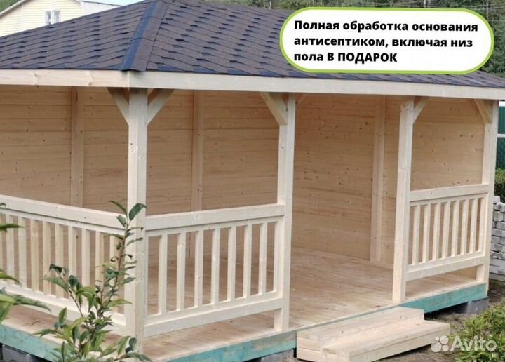 Беседка из дерева