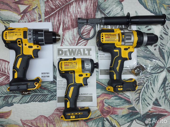 Шуруповерт DeWalt DCF887, DCD791, DCD999 оригинал