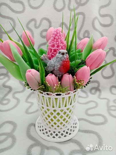 Мыло ручной работы букеты