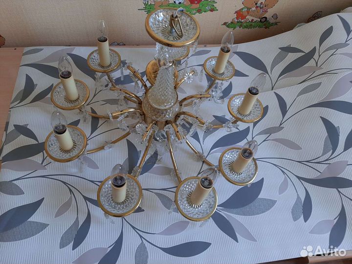 Люстра хрустальная