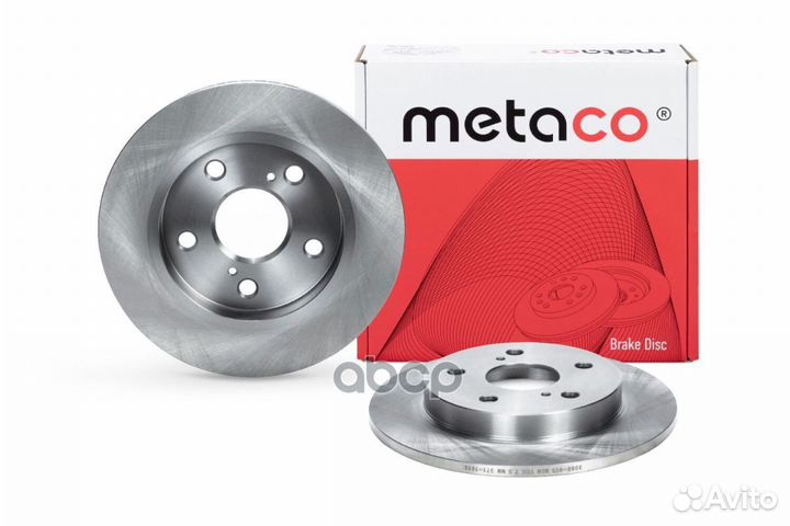 Диск тормозной задний 3060-013 metaco
