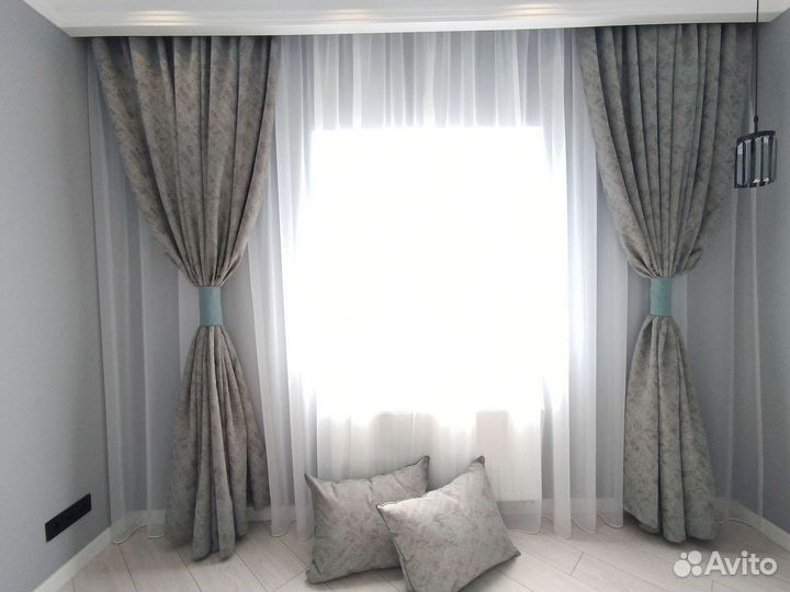 Стирка и вывешивание штор, Геленджик- Новороссийск