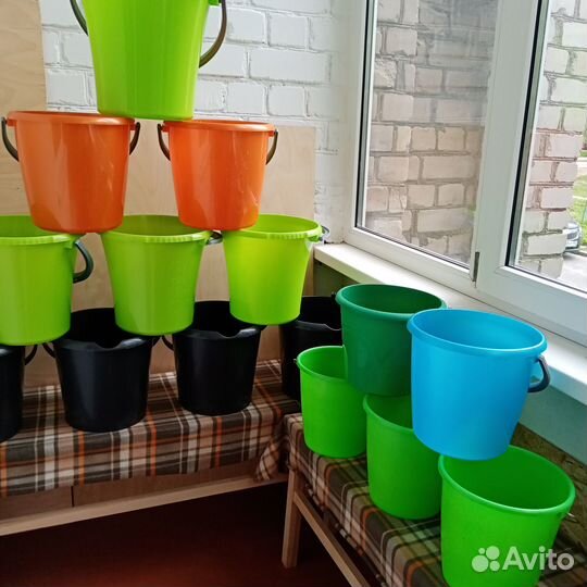 Ведра пластиковые 10л