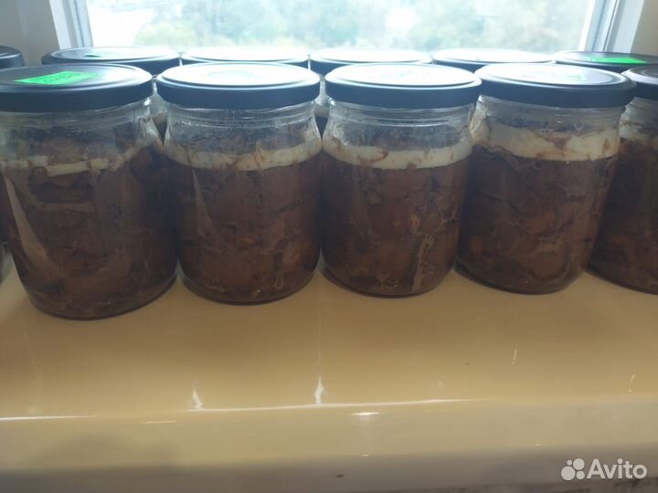 Тушенка домашняя из лося, оленя, кабана