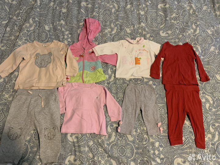Одежда на девочку 62-74