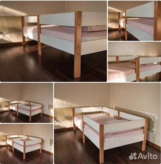 Кровать детская «Соня» с бортиком