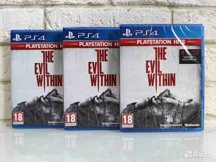 The Evil Within PS4 новый диск рус
