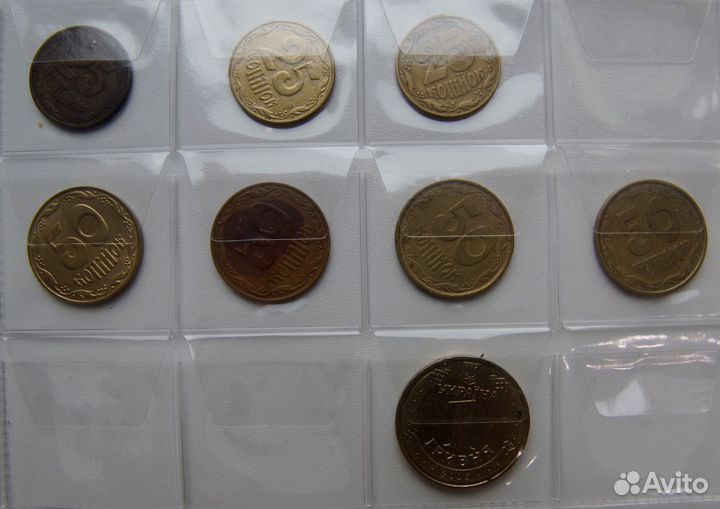 Коллекция разменных монет Украины 1992 года