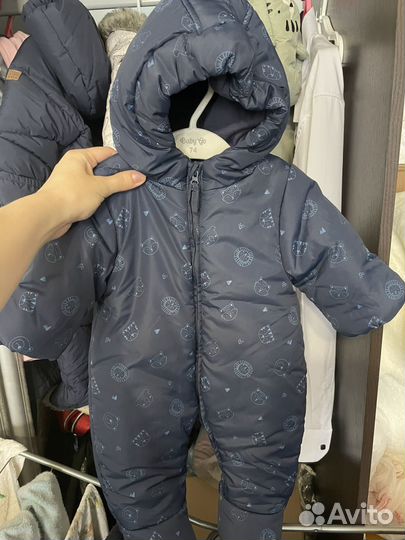 Зимний комбинезон baby go 62