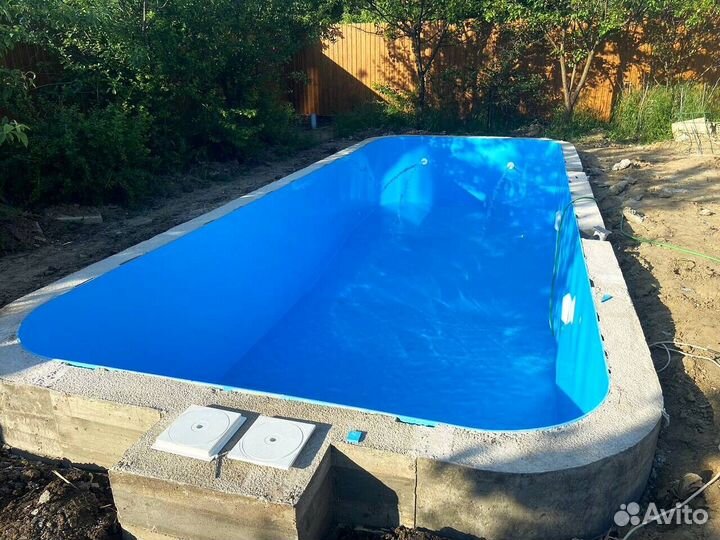 Бассейн полипропиленовый 8x3