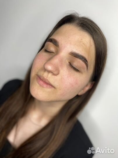 Оформление бровей и ламинирование ресниц