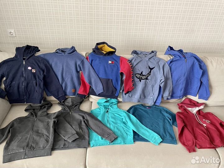 Вещи пакетом на мальчика 122 128
