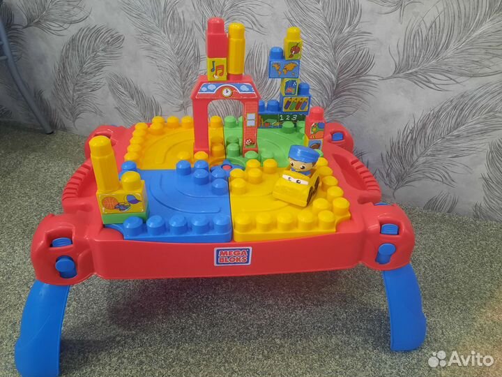 Стол конструктор Mega Bloks