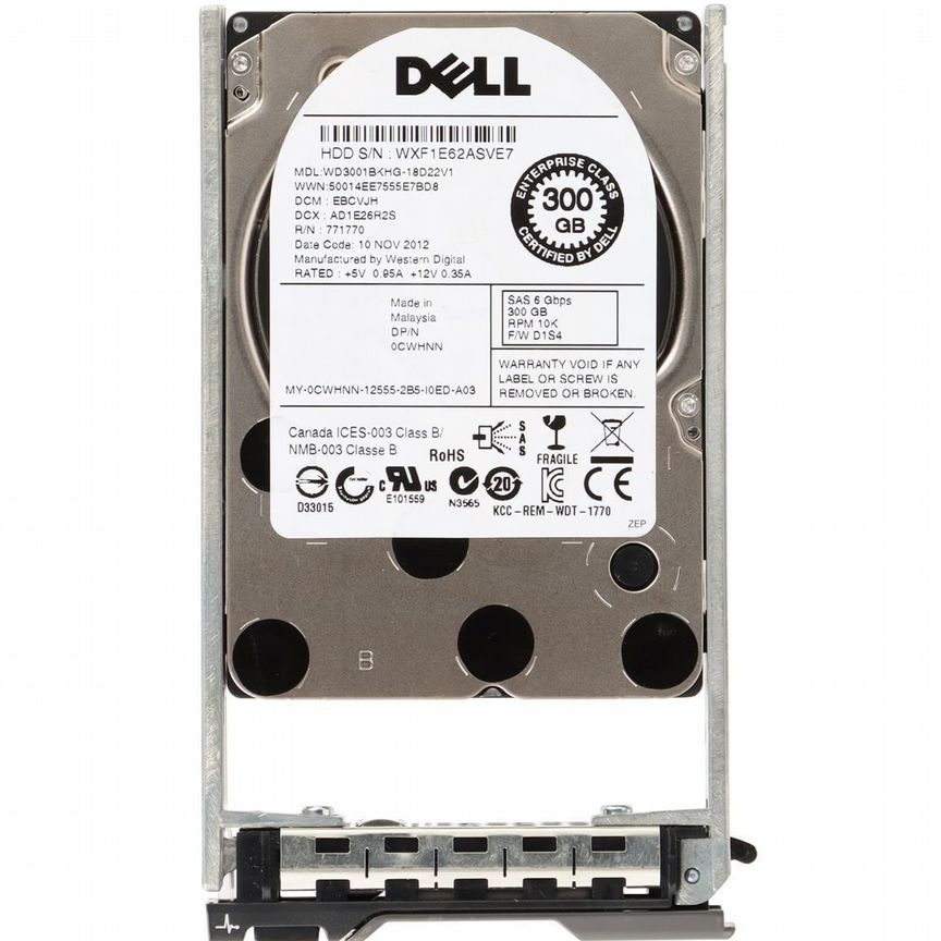 [0CWHNN] Жесткий Диск Dell Cwhnn 300gb Sas 2,5 0cwhnn