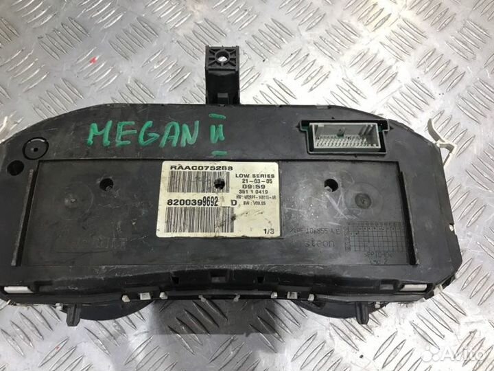 Панель приборов Renault Megane 2