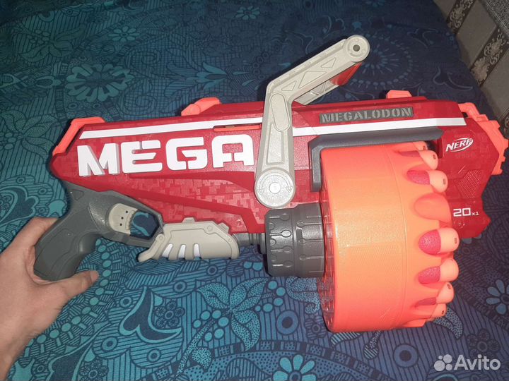 Бластер Nerf Мегалодон