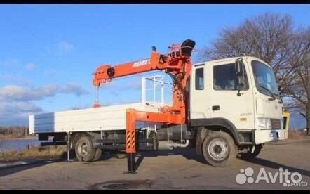 Аренда и услуги манипулятора-вездехода, стрела 7 т, 22 м, борт 10 т, 7 м