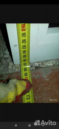 Окно пластиковое глухое