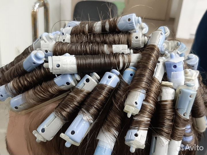 Мужская химическая завивка