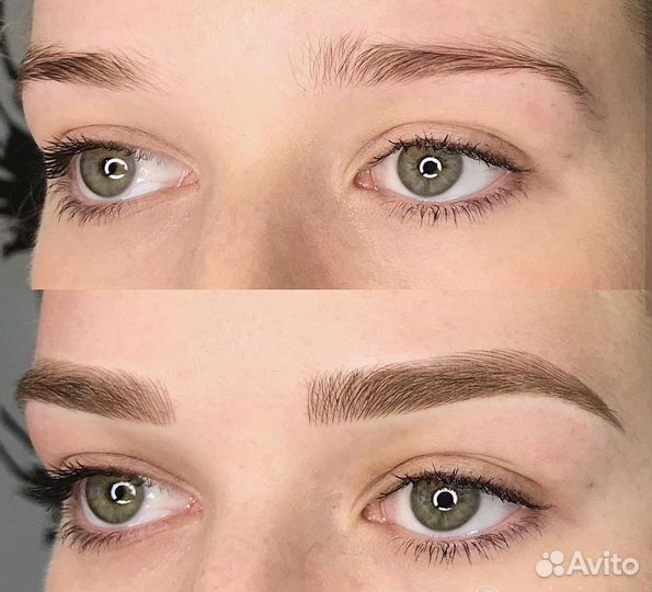 Волосковый перманентный макияж