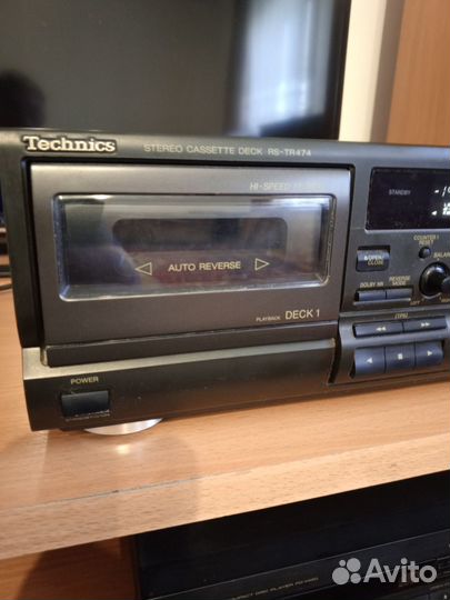 Дека кассетная Technics 474