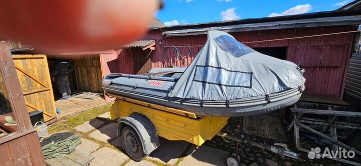 Лодка пвх viking VN320LE с лодочный мотором beluga