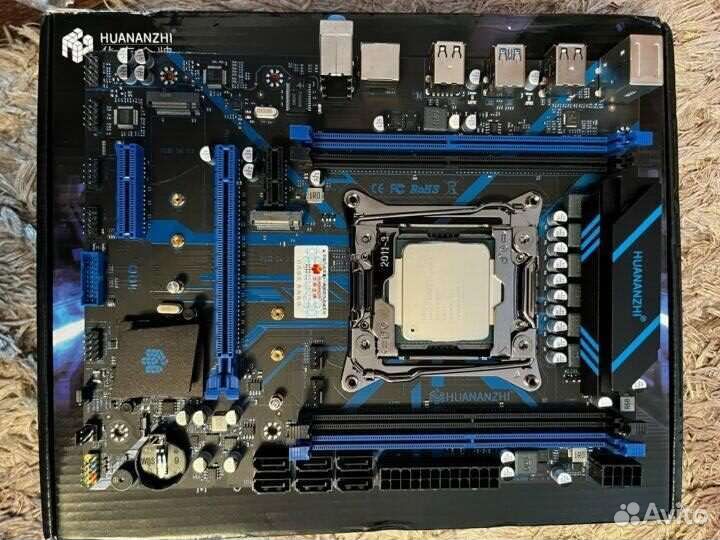 Связка Huananzhi QD4 2011 xeon e5 8ядер