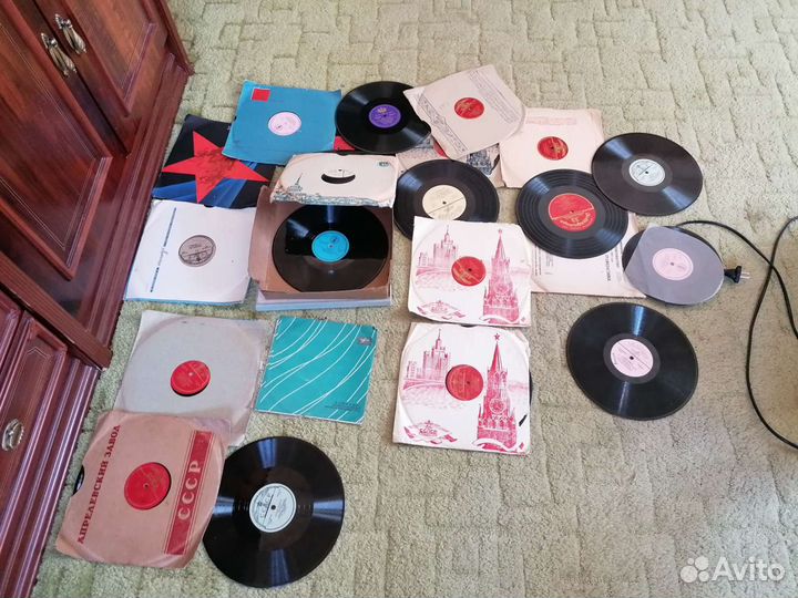 Виниловые пластинки СССР