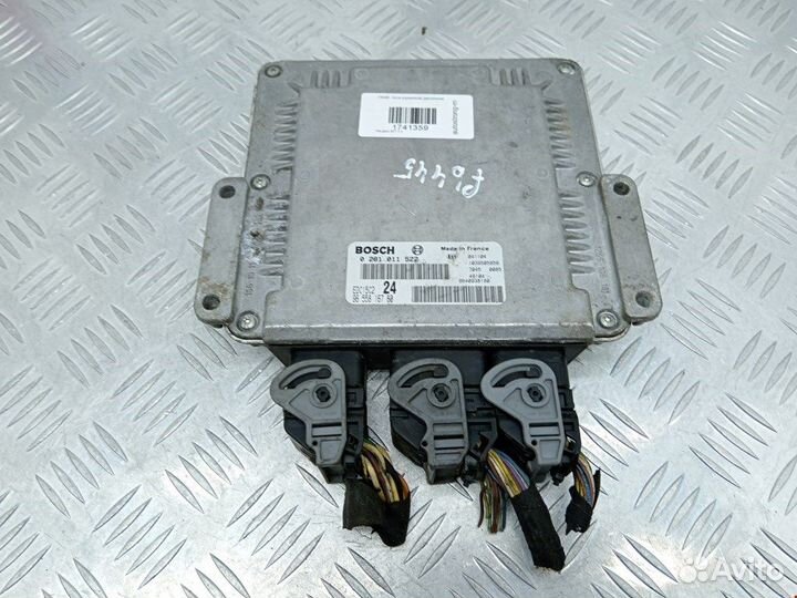 Блок управления двигателем для Peugeot-Citroen 807