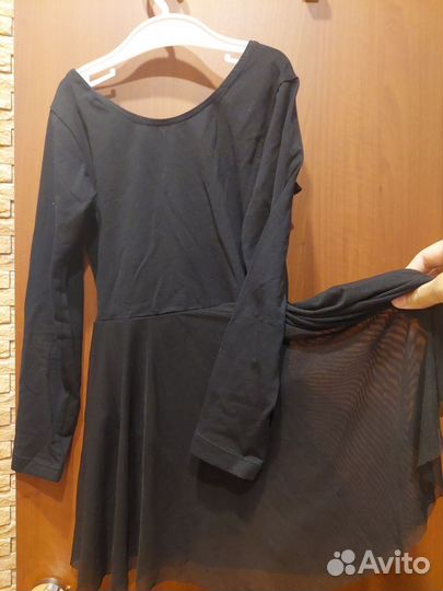 Купальник спортивный гимнастический танцев 146 152