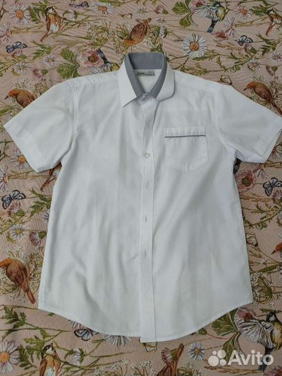 Рубашка на мальчика 128 размер