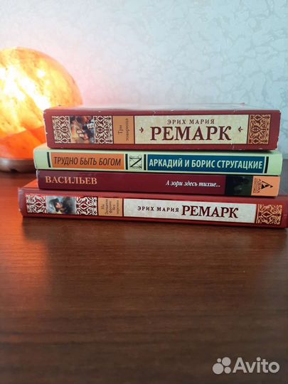 Книги: Ремарк, Васильев, Стругацкие