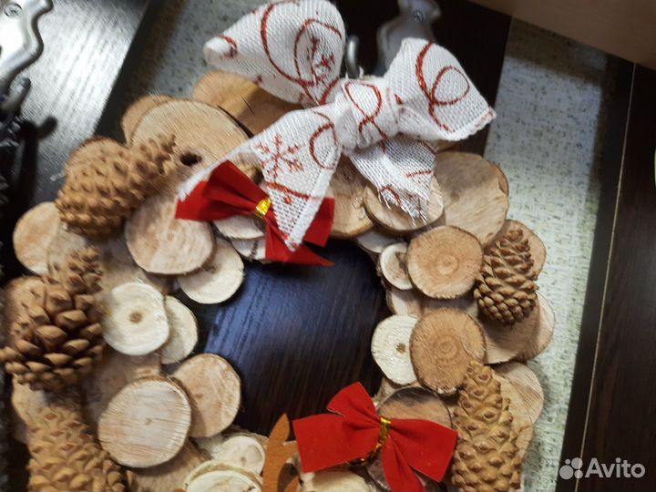 Новогоднее украшение, венок