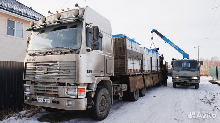 Газоблок 625x200x250 D500