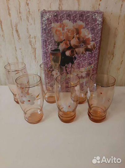 Новый подарочный набор стаканов (6 шт.)