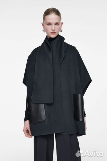 Пончо женское