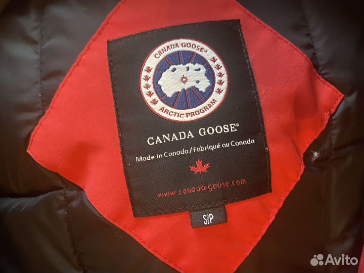 Парка куртка зимняя Canada Goose оригинал нат пух