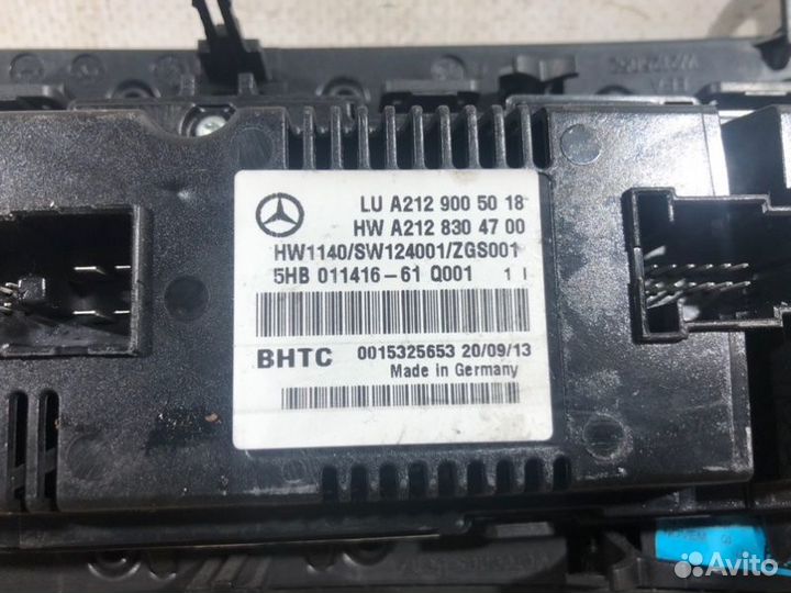 Блок управления климат-контролем Mercedes-Benz