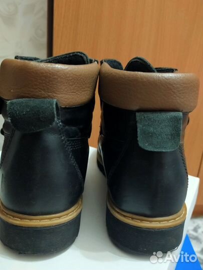 Ботинки осенние для мальчика 37 размер