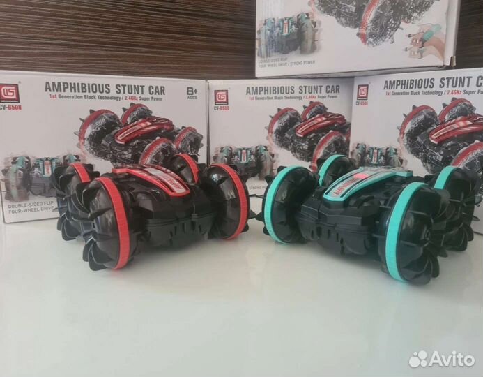 Машинка-перевертыш на пульте управления