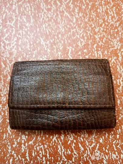 Кошелек женский натуральная кожа бу