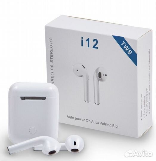 Беспроводные наушники TWS i12